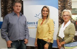 Presidente do Banco, Maria Lúcia Moraes Dias, Sérgio Rezende e Monique Venzke